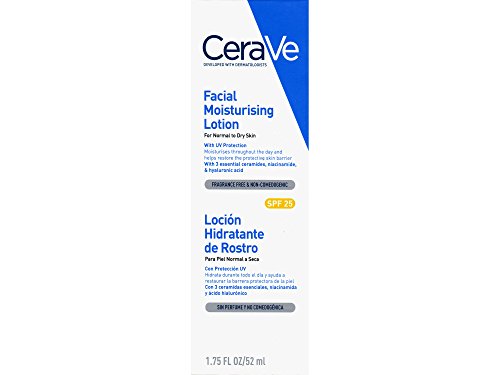 CeraVe, crema idratante per il viso, protezione solare SPF25, 52 ml - Ilgrandebazar