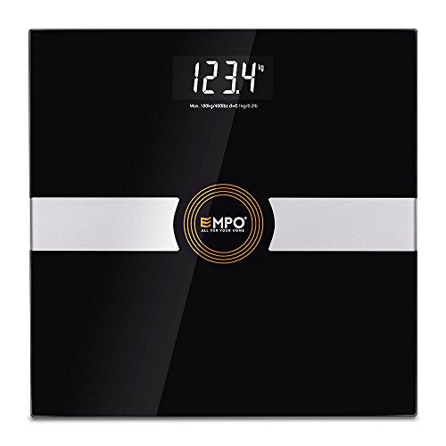 Bilancia Pesapersone EMPO Premium - digitale di Nero - Ilgrandebazar