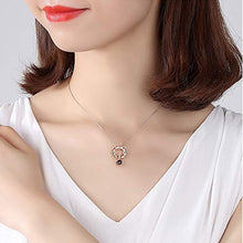 Carica l'immagine nel visualizzatore di Gallery, StillCool Proiezione Collana 100 Lingue"Love Memories" Oro Rosa