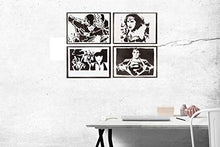 Carica l&#39;immagine nel visualizzatore di Gallery, Poster The Flash Justice League Handmade Graffiti Street Art - Artwork