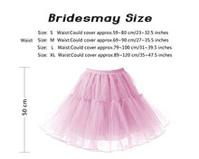 Carica l'immagine nel visualizzatore di Gallery, Bridesmay Donna 50s Vintage Sottoveste Rete Sottogonna Retro Breve S, Pink - Ilgrandebazar