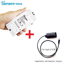 Carica l&#39;immagine nel visualizzatore di Gallery, Docooler, telecomando Sonoff TH10 WiFi Smart Temp.Control, impermeabile - Ilgrandebazar