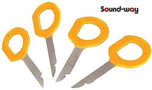 Sound Way Chiavi di Estrazione Smontaggio Autoradio Stereo compatibili con... - Ilgrandebazar
