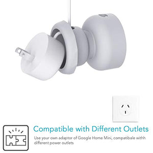 KIWI design Supporto Compatibile con Home Mini/Nest Mini di Google, Supporto... - Ilgrandebazar