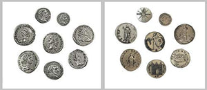 Eurofusioni Monete Romane Imperiali placcate Argento - Set 8 Imperatori... - Ilgrandebazar