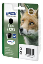 Carica l&#39;immagine nel visualizzatore di Gallery, Epson T1281 Serie Volpe, Cartuccia Originale Getto d&#39;Inchiostro Nero