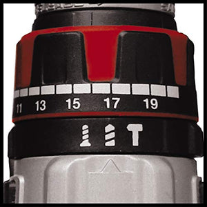 Einhell 4513861 Te-CD 18 Li-I Bl, Trapano a Percussione 2X2.0 Ah, Aluminio,... - Ilgrandebazar