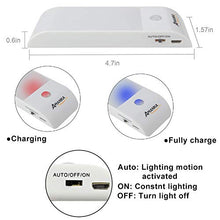 Carica l&#39;immagine nel visualizzatore di Gallery, Luce Notte LED, AMANKA 4 Pcs Lampada Armadio con 4 Pezzi Led - Ilgrandebazar