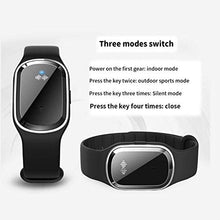 Carica l&#39;immagine nel visualizzatore di Gallery, MENGZF ultrasuoni Bracciale Repellente per zanzare Braccialetto nero