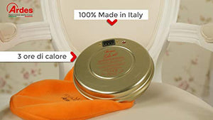 Ardes AR071A Sole Mio Scaldino Elettrico con Lampada Spia, Termostato di... - Ilgrandebazar