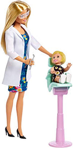 Barbie- Carriere Dentista Playset con Due Bambole, Sedia Operatoria e... - Ilgrandebazar