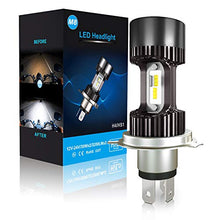 Carica l&#39;immagine nel visualizzatore di Gallery, CAR ROVER LEDMT HS1-Lampadina LED per Faro Moto, 6400lm, 12 V, Grigio scuro
