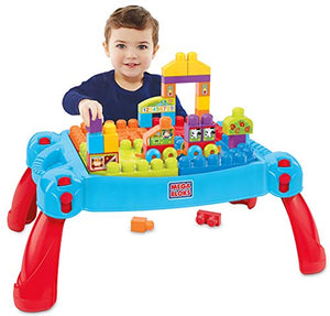 MEGA Bloks CNM42 - First Builders Tavolino Multi attività, 3 in 1 - Ilgrandebazar