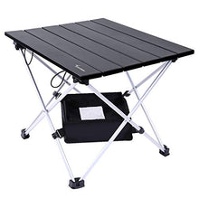 Carica l'immagine nel visualizzatore di Gallery, Sportneer Tavolo da Campeggio Leggero, Pieghevole in M-56*40.5*40.5 CM