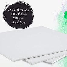 Carica l&#39;immagine nel visualizzatore di Gallery, Zenacolor - Set di 10 Tele Cartonate per 10 (30 x 40 cm) - Ilgrandebazar