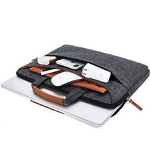 Carica l&#39;immagine nel visualizzatore di Gallery, DOMISO 17.3 Pollici Borsa a Tracolla per Laptop Pollici, Marrone