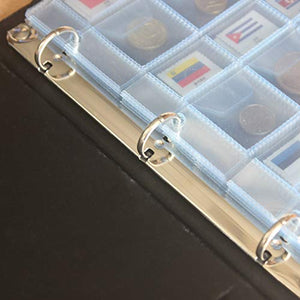 Porta Monete per Collezionisti di - Include Un Album in Pelle, Fogli... - Ilgrandebazar