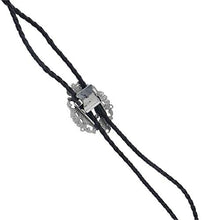 Carica l&#39;immagine nel visualizzatore di Gallery, OTOTEC Western Bolo Mens Bolero Cravatta Cowboy Fascette 2 Tipi, Onyx - Ilgrandebazar