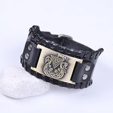 Carica l'immagine nel visualizzatore di Gallery, fishhook Norse Viking Nave Pirata Dragon Nodo Celtico Antique Bronze,black