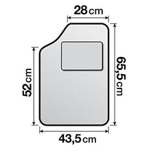Carica l&#39;immagine nel visualizzatore di Gallery, BBROS 1224686 Tappeti, Nero - Ilgrandebazar