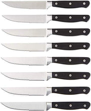 Carica l&#39;immagine nel visualizzatore di Gallery, AmazonBasics - Set Premium di coltelli da carne, 8 pezzi - Ilgrandebazar