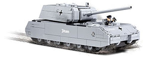 COBI- Carro Armato VIII Maus, Colore Grigio/Nero, 3024 Nero