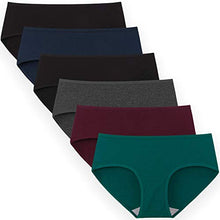 Carica l&#39;immagine nel visualizzatore di Gallery, INNERSY Slip Donna Cotone Vita Bassa Mutande Traspirante XL, Multicolore - Ilgrandebazar