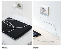 Carica l&#39;immagine nel visualizzatore di Gallery, 4Box 4B.AM.USB Caricatore USB 2.1 Ampere Compatibile con Bticino Bianco - Ilgrandebazar