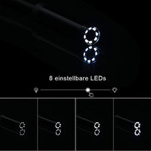 Carica l'immagine nel visualizzatore di Gallery, Zacro - Endoscopio WiFi HD, Distanza focale con 8 Livelli di luminosità...
