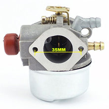 Carica l&#39;immagine nel visualizzatore di Gallery, QAZAKY carburatore + Filtro Aria di Ricambio per Tecumseh 640004 640014...