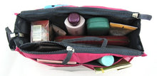 Carica l'immagine nel visualizzatore di Gallery, Periea Oganizer Borsa, 13 Scomparti, 28 L: 34 x 21 x 7-16cm, Rosa Brillante