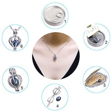 Carica l&#39;immagine nel visualizzatore di Gallery, Sweet &amp; Happy Girl&#39;s Wish Pearl Jewelry - Collana con Ciondolo a 8-9mm 09 - Ilgrandebazar