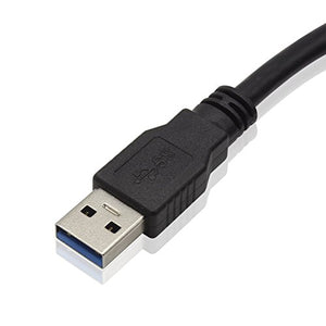 KUYiA Cavo USB maschio 3.0 a micro usb Maschio 0,3 mt Fino a 5 1 Feet
