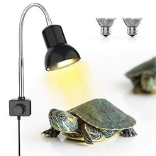 Carica l&#39;immagine nel visualizzatore di Gallery, DADYPET Tartaruga Illuminazione, Lampada Alogena Calore Retroilluminazione...