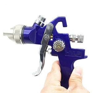 HVLP Pistola a Spruzzo 1.7mm Ugello 600cc d'aria Gravity Feed Paint Sprayer... - Ilgrandebazar