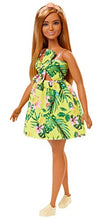 Carica l&#39;immagine nel visualizzatore di Gallery, Barbie- Fashionista, Bambola Bionda con Vestito Giallo Stampa a Fiori,... - Ilgrandebazar