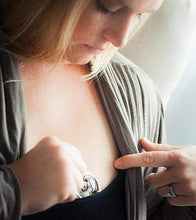 Carica l&#39;immagine nel visualizzatore di Gallery, SenoCap Paracapezzoli Coppette Copricapezzoli Argento 925 per la Protezione... - Ilgrandebazar