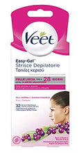 Carica l'immagine nel visualizzatore di Gallery, Veet Strisce Depilatorie Viso 32pz (1 confezione da 32 strisce) 32 Unità