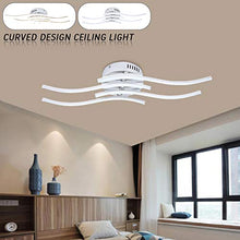 Carica l&#39;immagine nel visualizzatore di Gallery, Osairous Plafoniere a LED, Lampada moderna in metallo pannello acrilico...