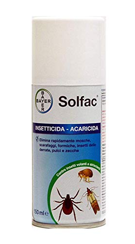 Bayer Insetticida Acaricida Solfac Automatic Forte 150 ml NUOVA FORMULA