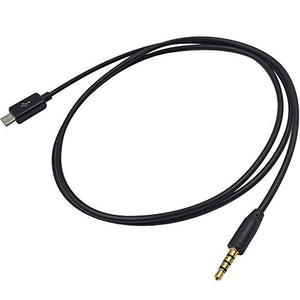 Duttek Cavo aux Micro USB da 3,5 mm, 4 Poli mm Maschio a USB...