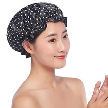Carica l&#39;immagine nel visualizzatore di Gallery, Xinlie Cuffia per Doccia Impermeabile Cappuccio da Bagno Tappi...