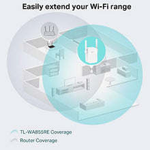 Carica l&#39;immagine nel visualizzatore di Gallery, TP-Link TL-WA855RE Ripetitore WiFi Wireless, Wifi Extender e Access Point,...
