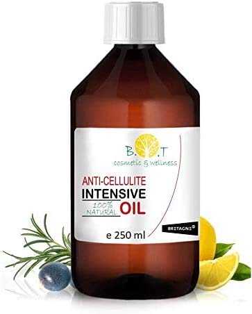 Olio Intensivo Anti cellulite Dimagrante 100% Naturale con Oli essenziali di...