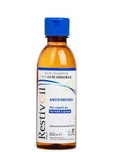 Carica l&#39;immagine nel visualizzatore di Gallery, RestivOil Complex Olio Shampoo Delicato Antiforfora per Capelli da Normali a Grassi con Azione Antiseborroica e Anti Prurito, Shampoo Senza Schiuma, 250 ml