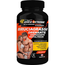 Carica l&#39;immagine nel visualizzatore di Gallery, Italian Elite® Integratore Brucia Grassi Elite Extreme. 120 caps Termogenico, Dimagrante, Drenante, Energizzante, Detox, Mental Booster.