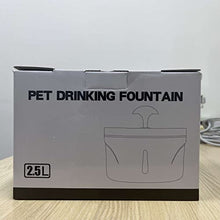 Carica l&#39;immagine nel visualizzatore di Gallery, Fontana per Gatti,Fontanella per Gatti da Interno Ultra Silenziosa da 2,5 Litri con Luce LED Filtro a Carbone Attivo Ciotola per Acqua per Fontana per Gatti per Più Animali Domestici