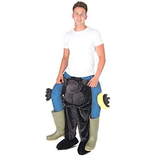 Bodysocks® Costume da Gorilla a Cavalluccio (Carry Me) per Adulti - Ilgrandebazar