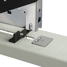 Carica l&#39;immagine nel visualizzatore di Gallery, relaxdays sparapunti Spillatrice Professionale, per 210 Fogli, con 24/6 Graffette, Cucitrice per un max. di 70 mm, maxi, grigio, acciaio, plastica, 1 pz