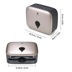 Decdeal CHUANGDIAN Dispenser per Asciugamani a Parete,Senza Champagne Gold - Ilgrandebazar